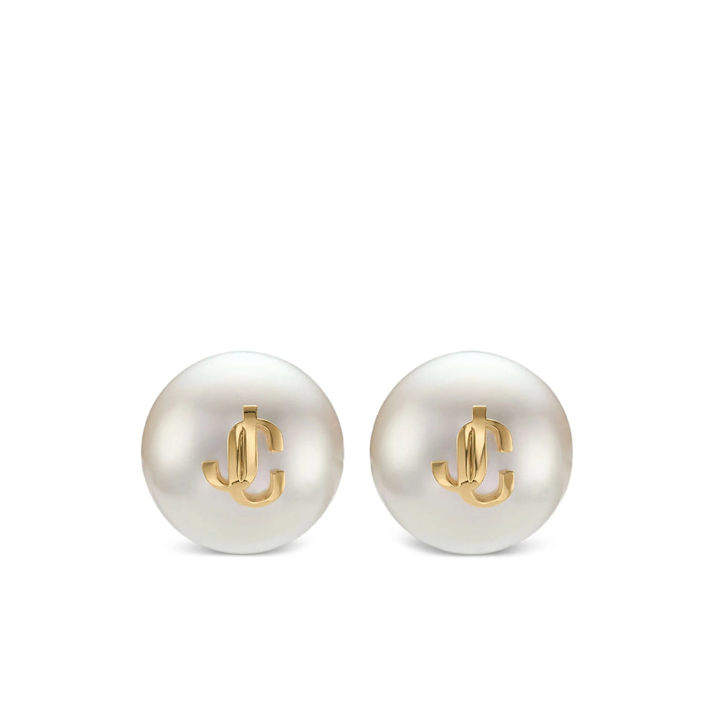 Jimmy Choo White Earrings Women