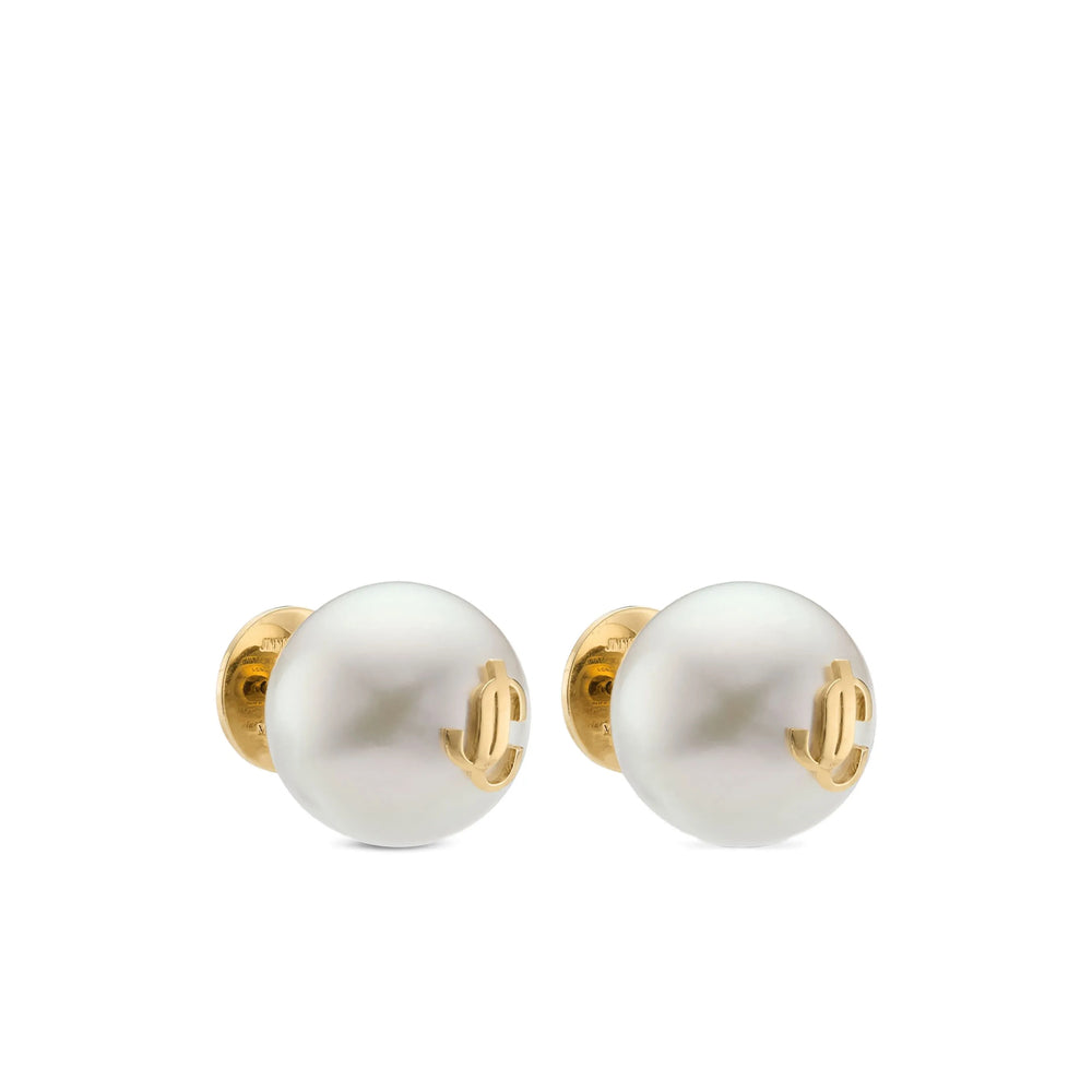 Jimmy Choo White Earrings Women