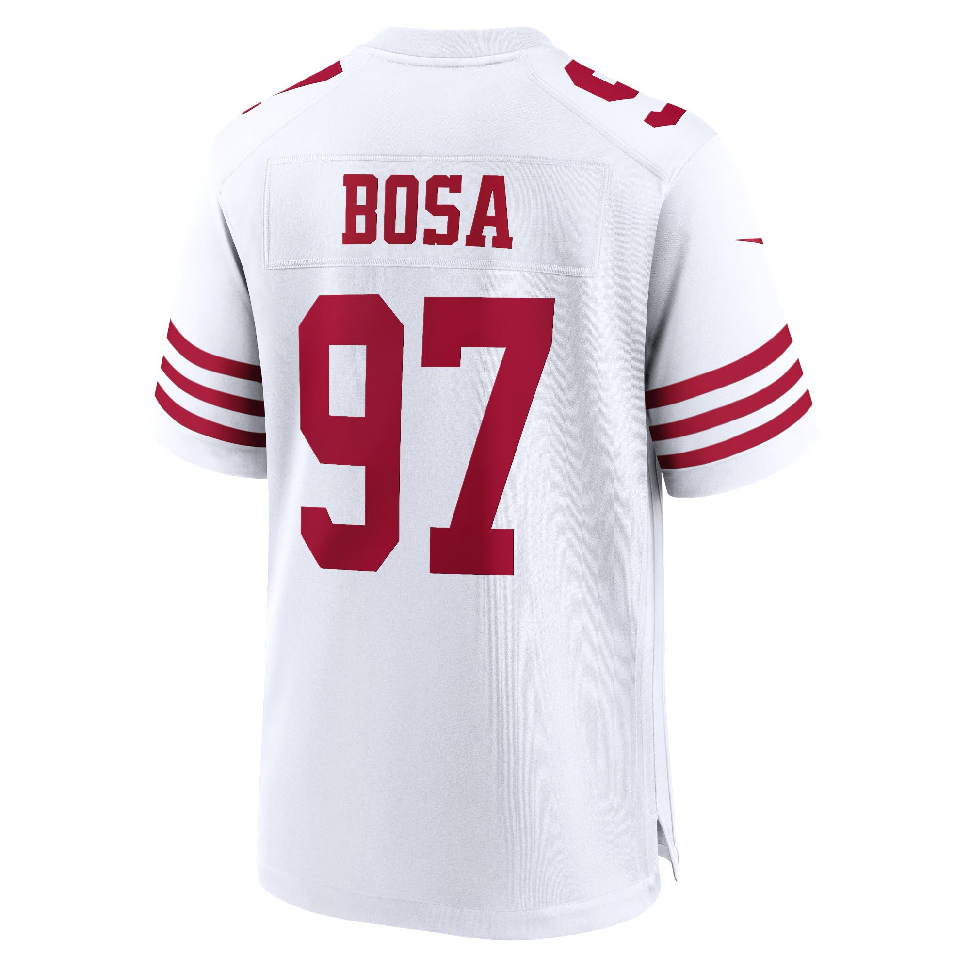 San Francisco 49ers Nick Bosa White Player Game Jersey