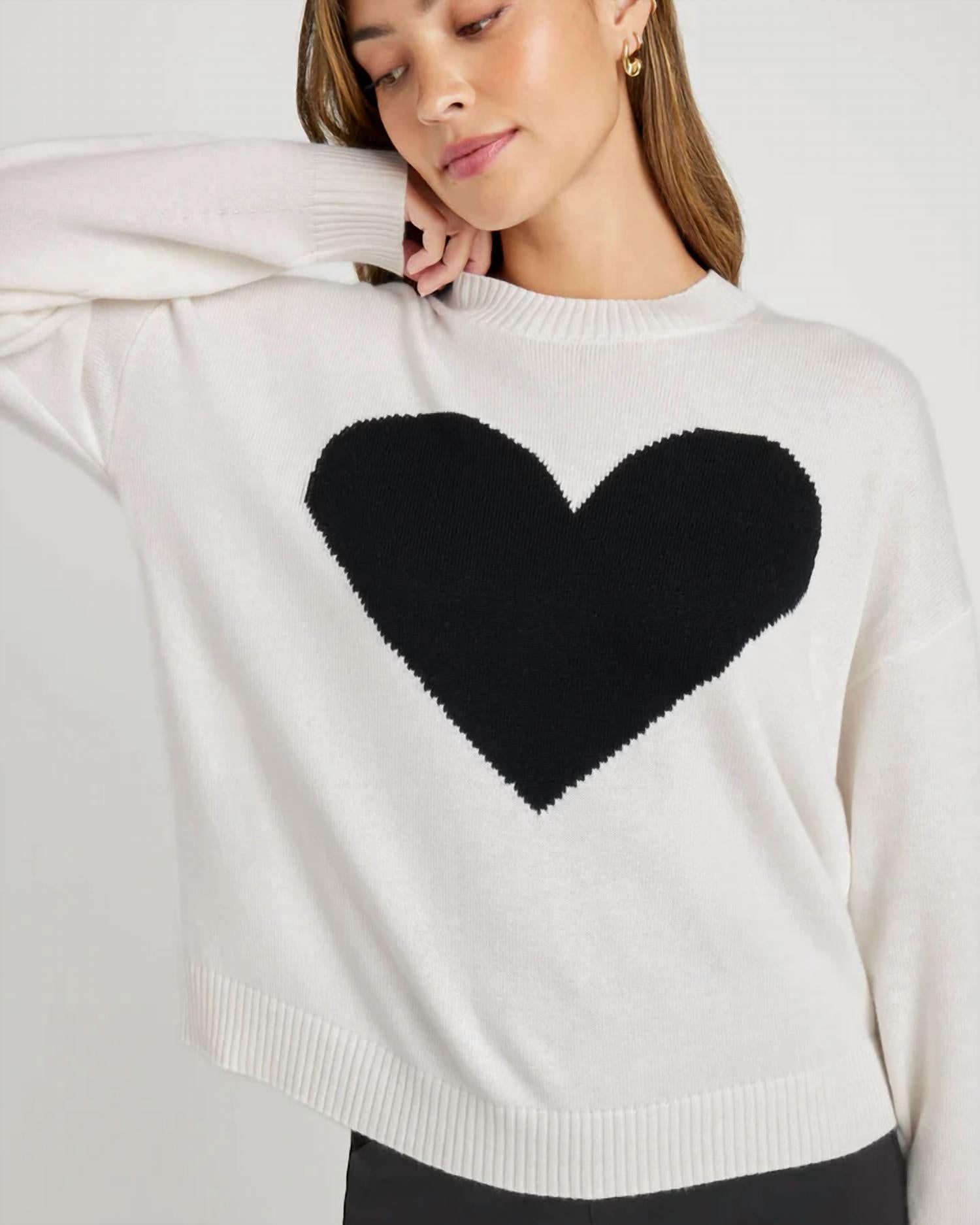 Layton Love Sweater In Ice