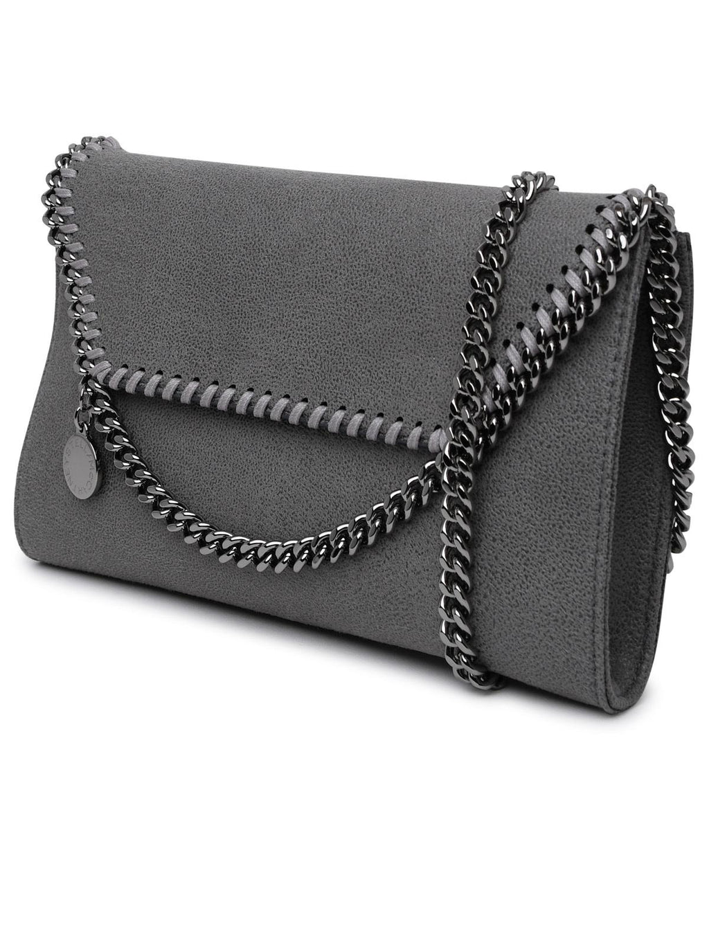 Stella Mccartney Shaggy Grey Polyester Bag Women