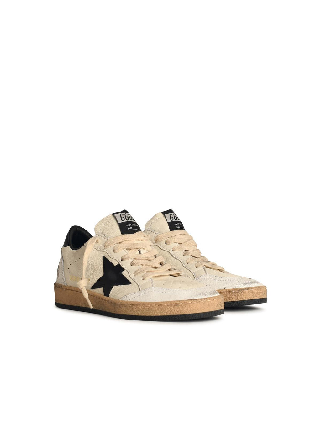Golden Goose 'Ball Star' White Leather Sneakers Women