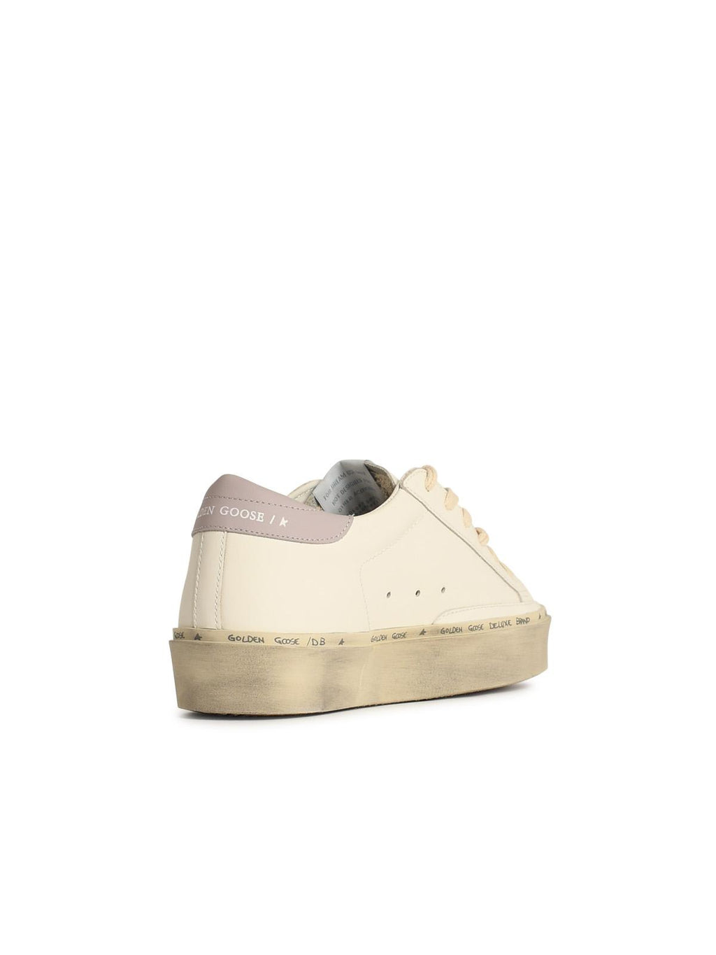 Golden Goose 'Hi Star' White Leather Sneakers Women