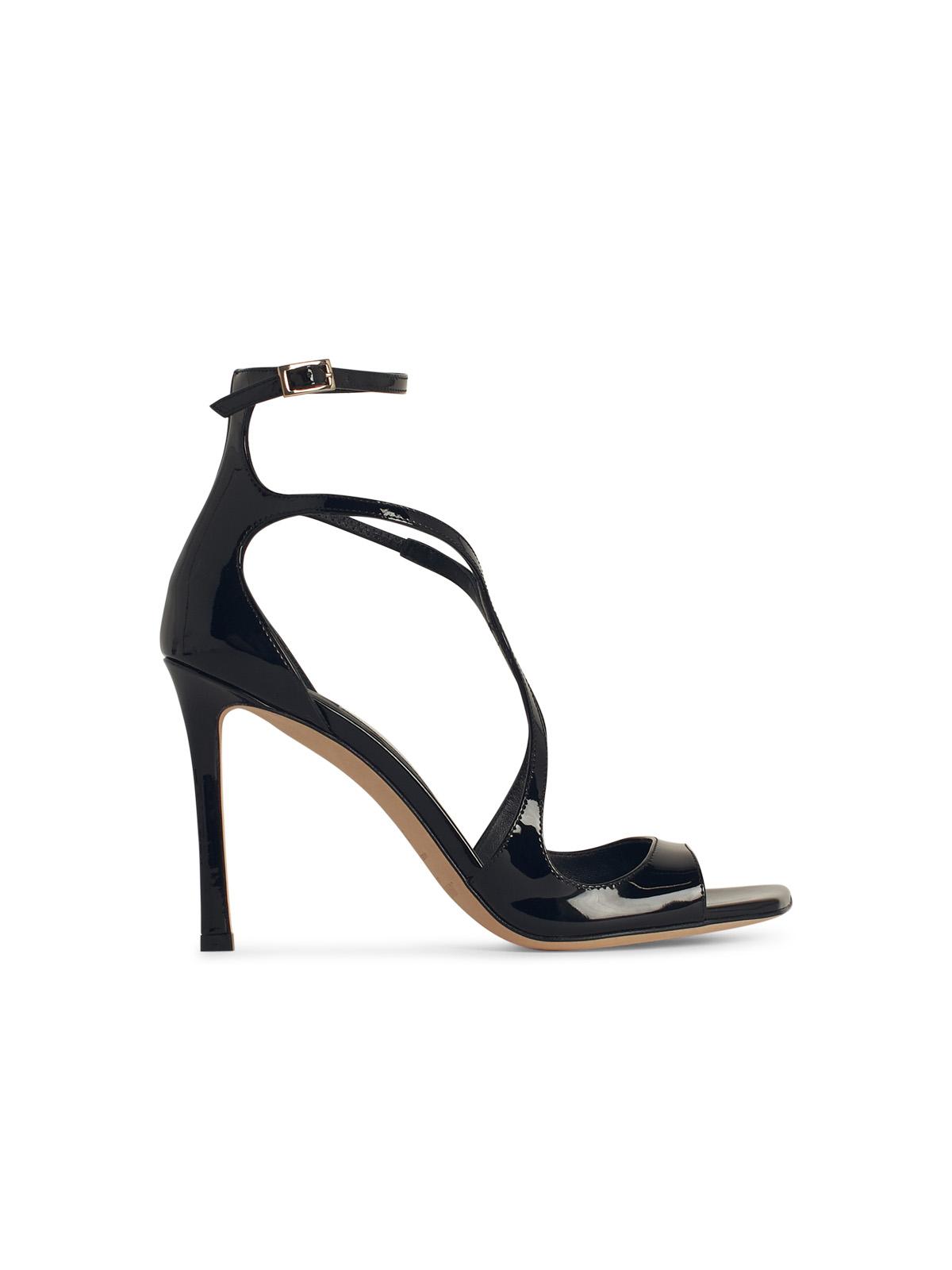 Jimmy Choo Azia Sandals In Black Leather Women