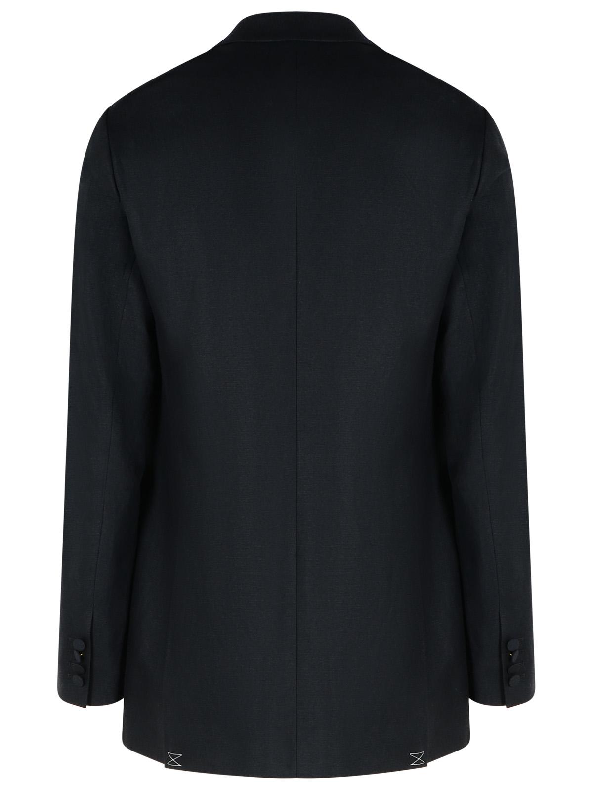 Dries Van Noten 'Bartux' Black Wool Blend Blazer Men