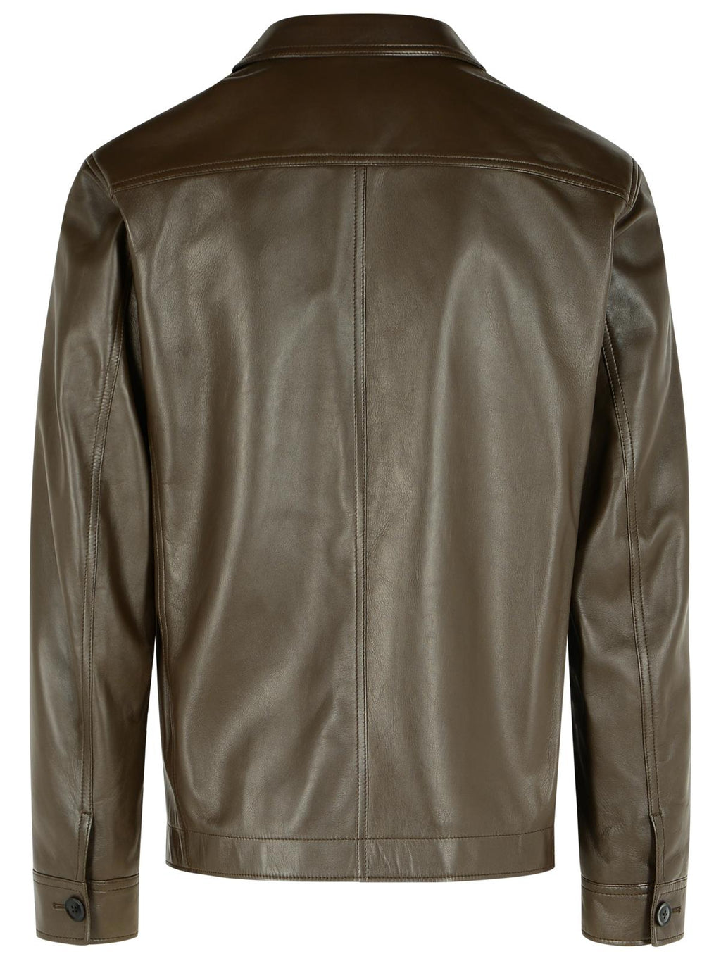 Tom Ford Tobacco Leather Jacket Men