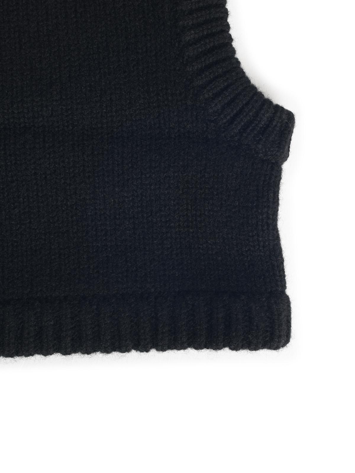 Lisa Yang 'Astri' Black Cashmere Balaclava Women