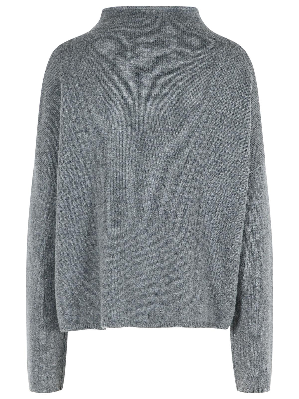 Lisa Yang 'Sandy' Graphite Cashmere Sweater Women