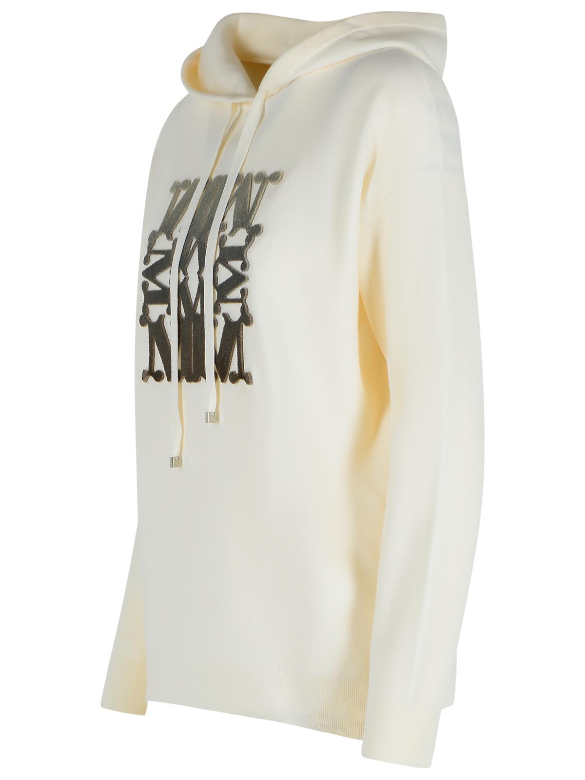 Max Mara 'Taddeo' Cream Virgin Wool Sweater Women