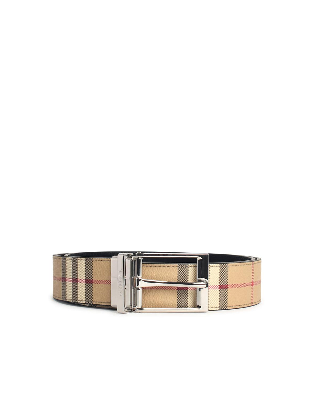 Burberry 'Louis' Belt In Beige Sand Cotton Blend Men
