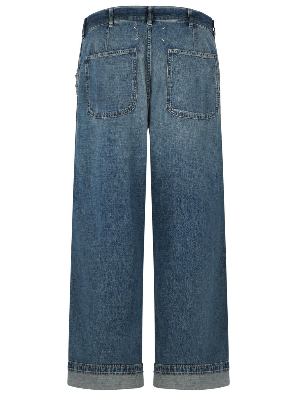 Maison Margiela Blue Light Cotton Jeans Men