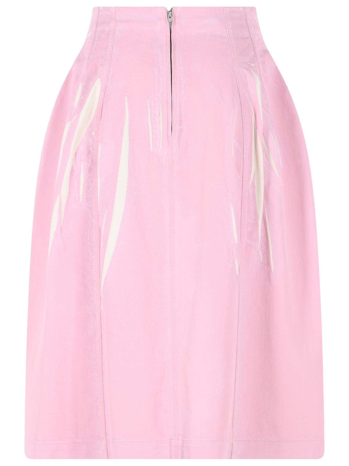 Marni Pink Cotton Skirt Women