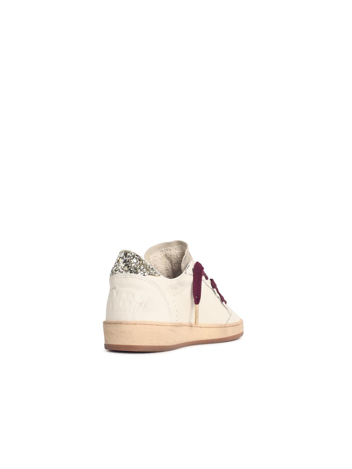 Golden Goose 'Ball Star' White Nappa Leather Sneakers Women