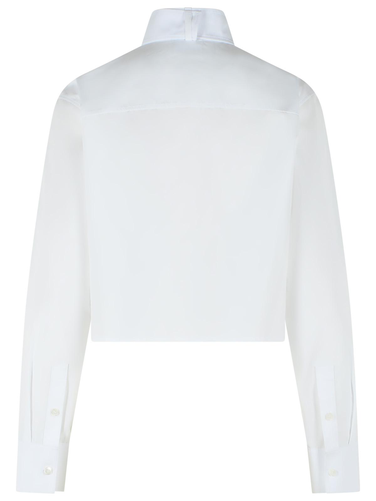 Courreges White Cotton Shirt Women