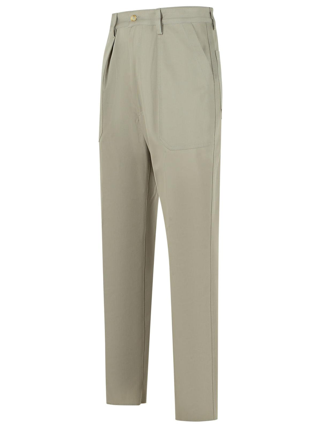 Eleventy Gray Cotton Pants Men