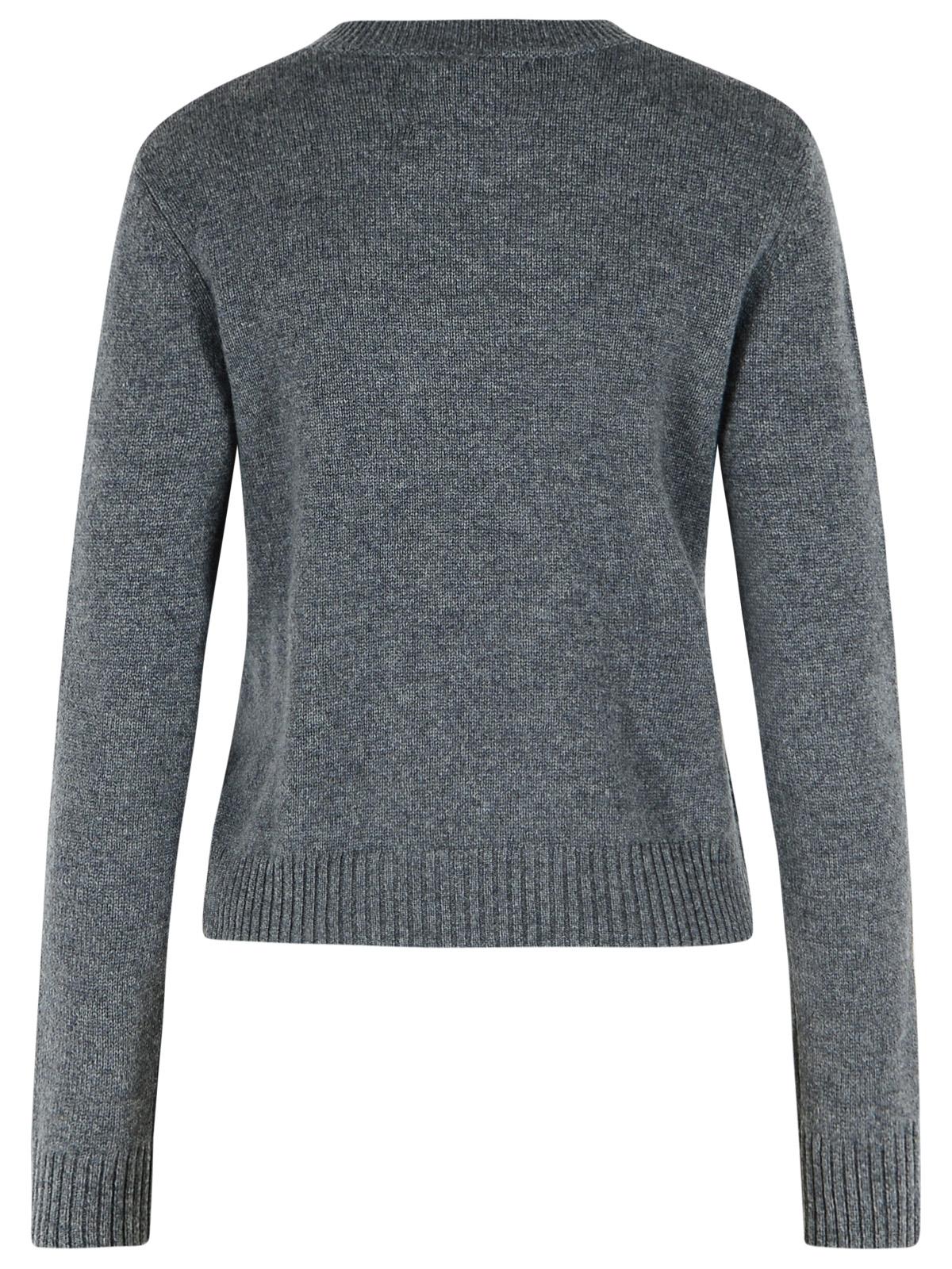 Lisa Yang 'Mable' Graphite Cashmere Sweater Women