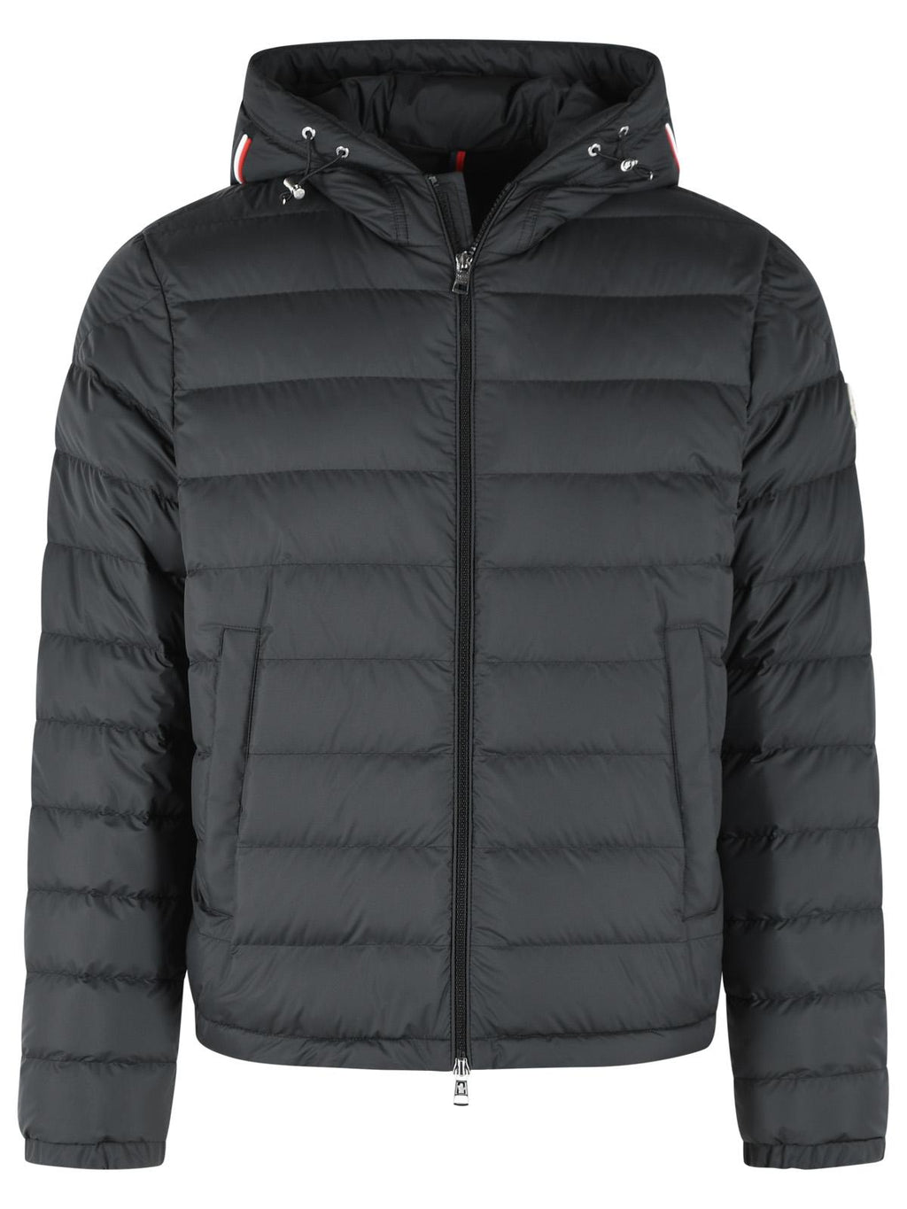 Moncler 'Vermeille' Short Hooded Down Jacket In Black Polyester Men