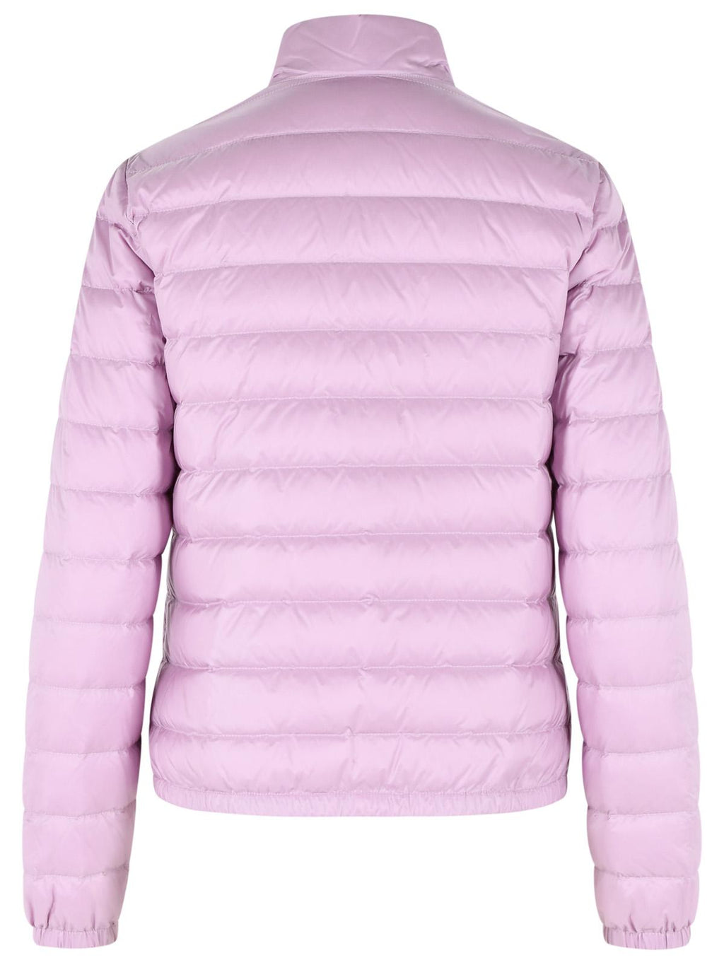 Moncler 'Lans' Short Lilac Polyamide Down Jacket Women