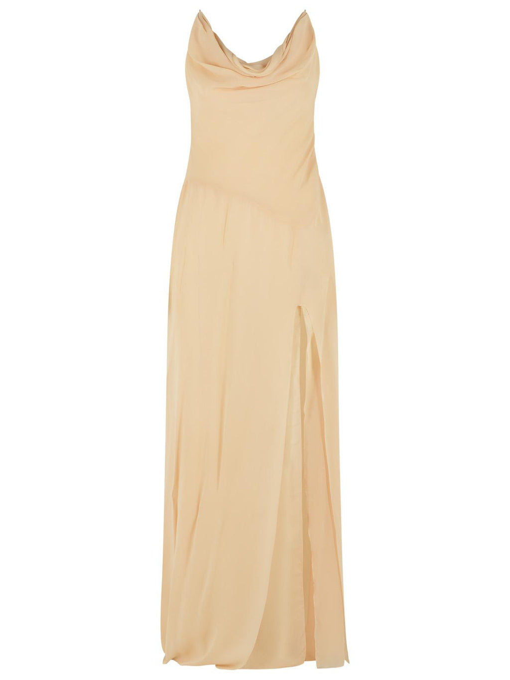 Blumarine Cream Viscose Dress Women