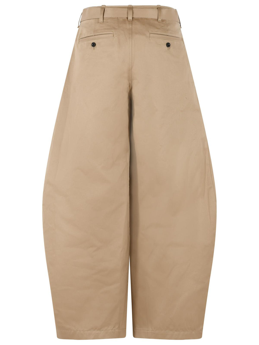 Sacai Chino' Beige Cotton Pants Women