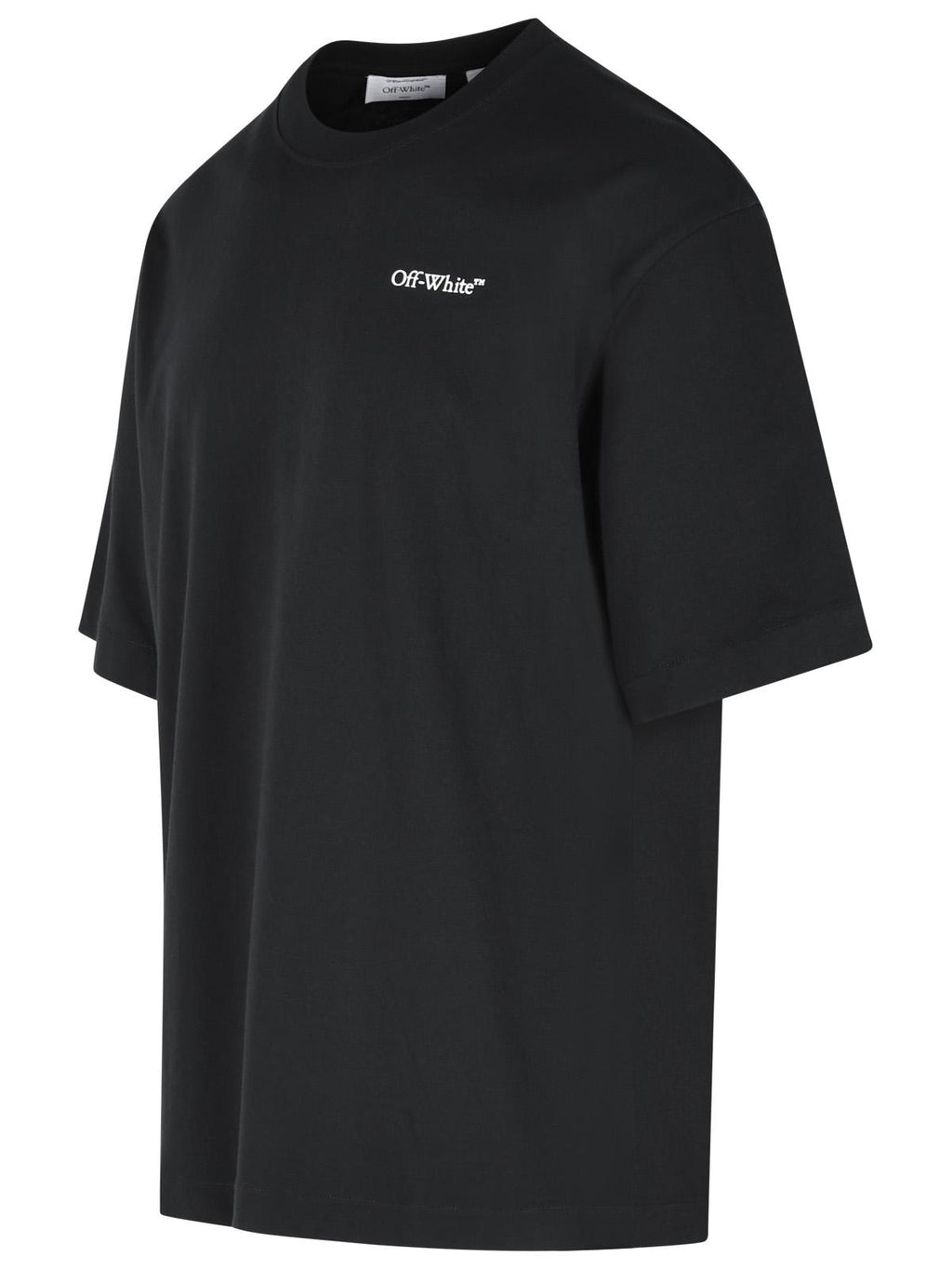 Off-White 'Half Arrow' Black Cotton T-Shirt Men