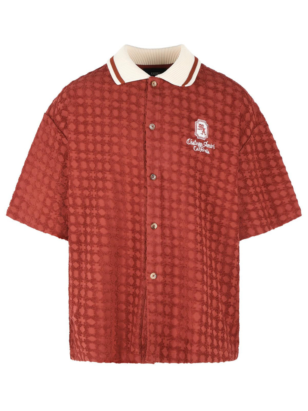Amiri Brick Cotton Shirt Men