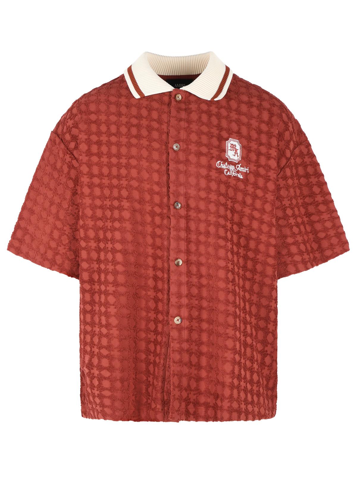 Amiri Brick Cotton Shirt Men