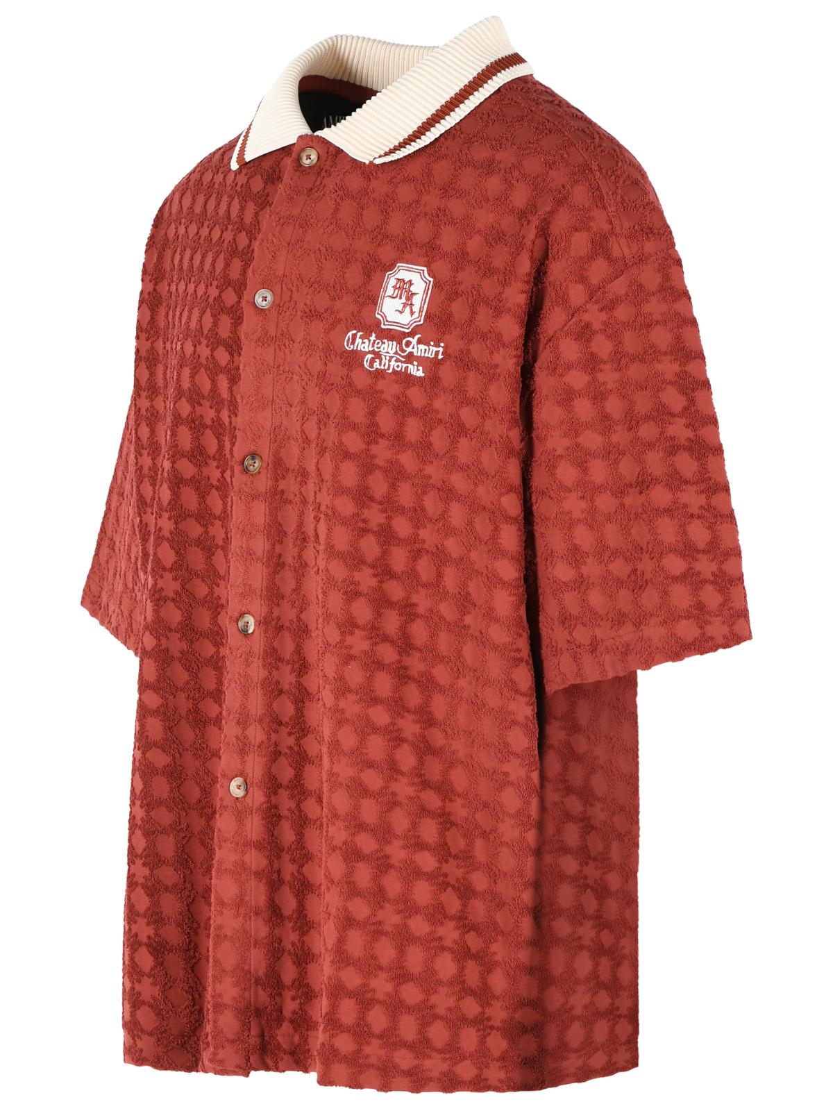 Amiri Brick Cotton Shirt Men