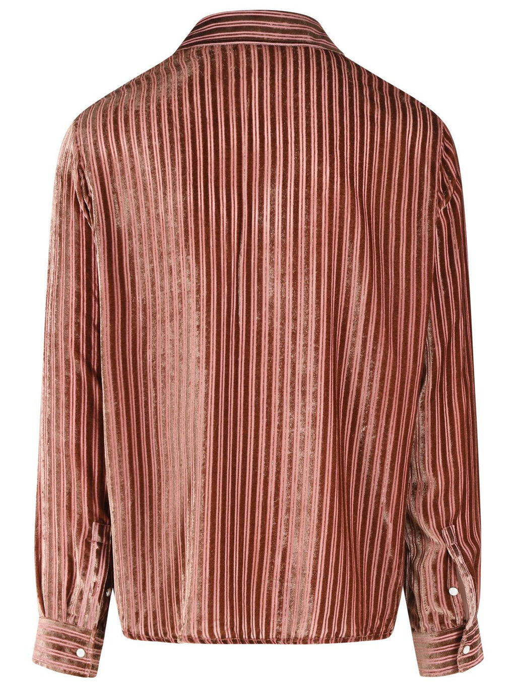 Amiri Viscose And Peach Silk Shirt Men