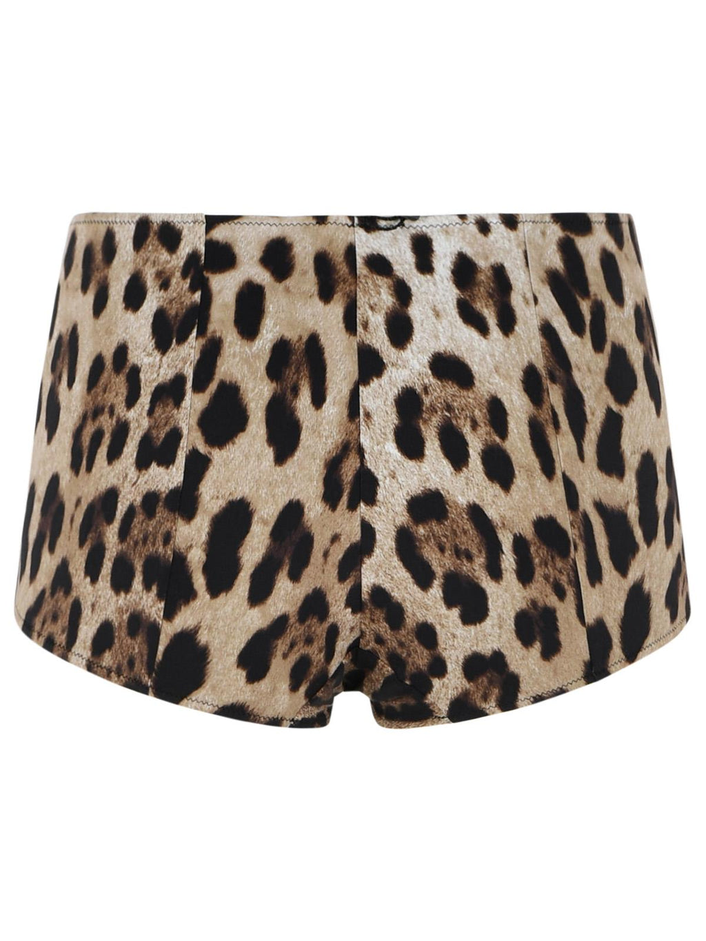 Dolce & Gabbana Leo Print Stretch Polyamide Beach Culottes Women