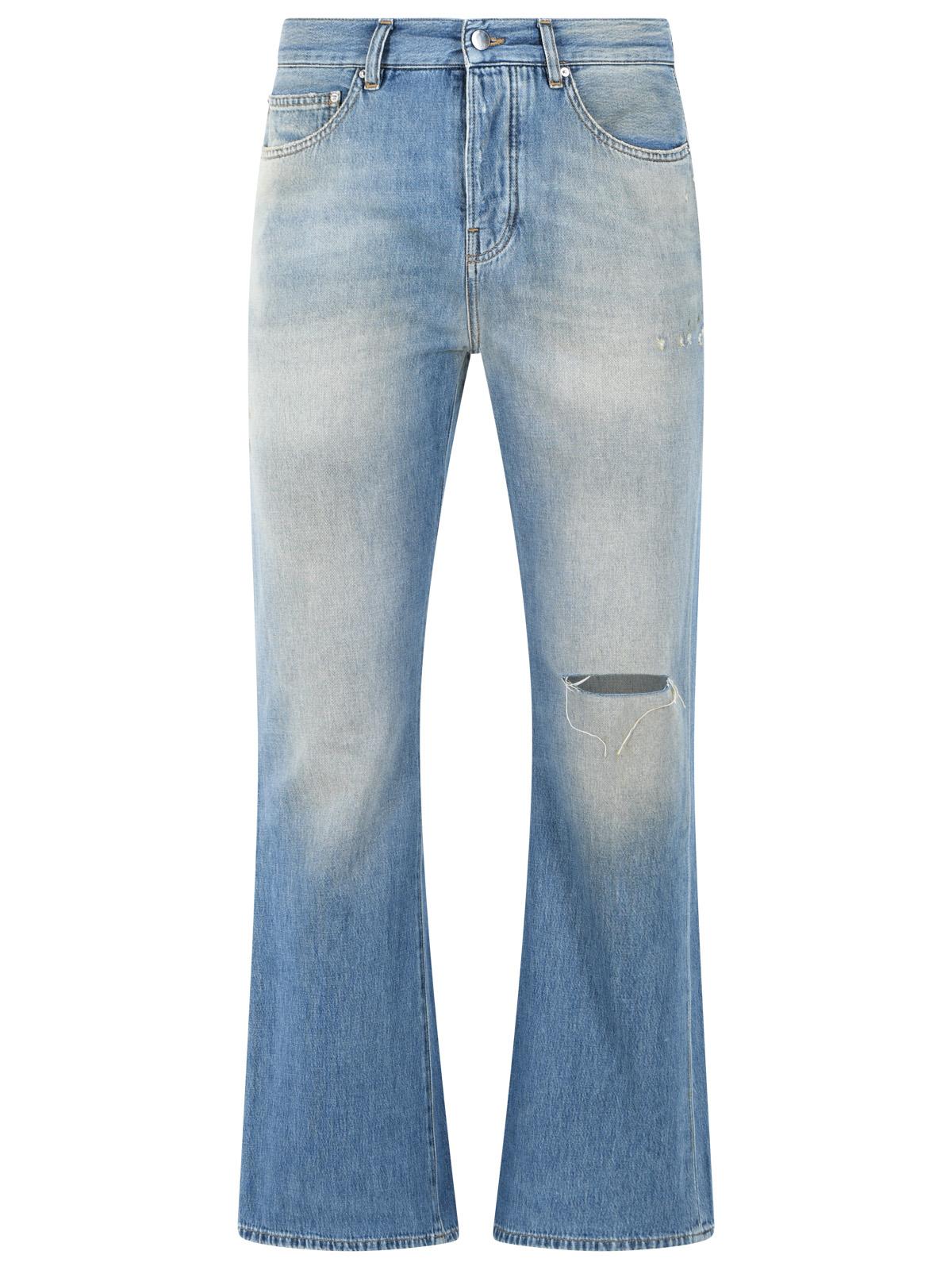 Amiri 'Slash Bootcut' Light Blue Denim Jeans Men