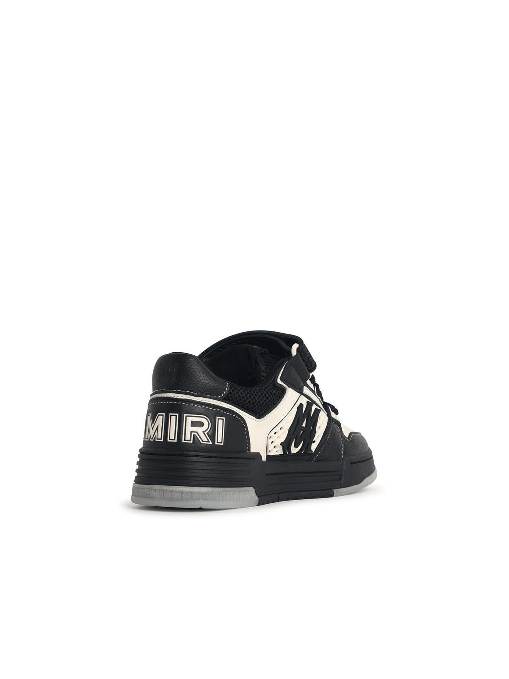 Amiri 'Skyline' Sneakers In Black And Ivory Leather Blend Men