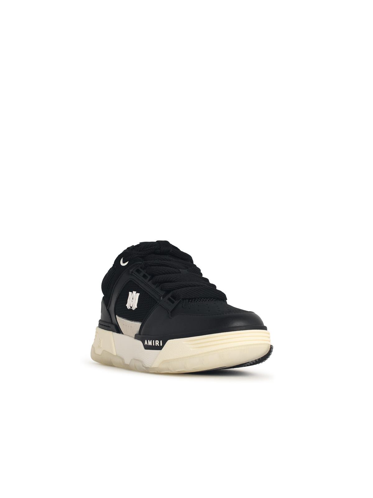Amiri 'Ma-1' Black Leather Sneakers Men