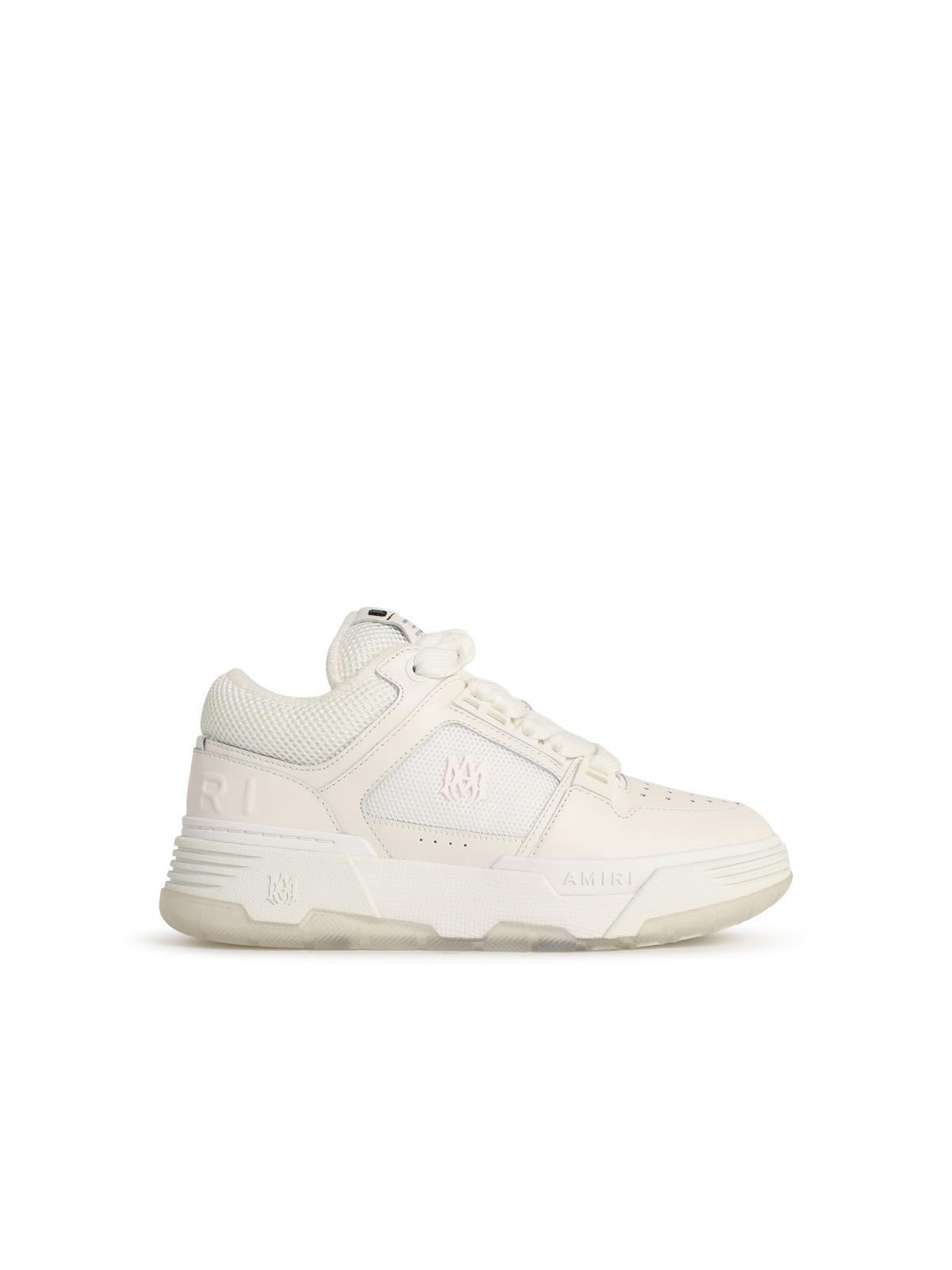 Amiri 'Ma-1' White Leather Sneakers Men