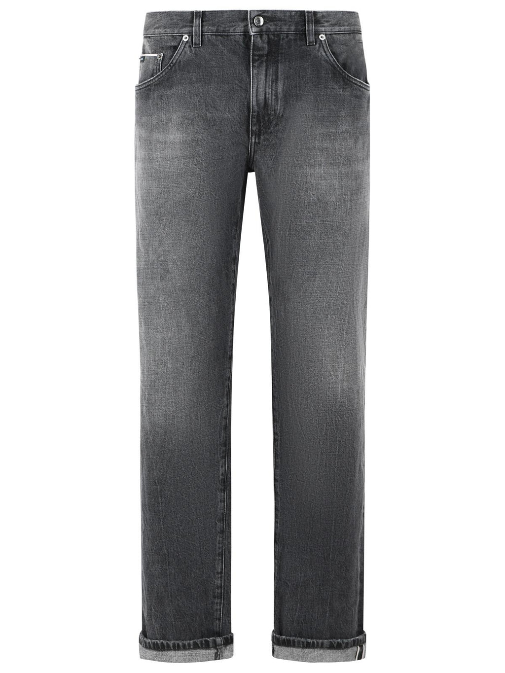 Dolce & Gabbana Black Denim Jeans Men