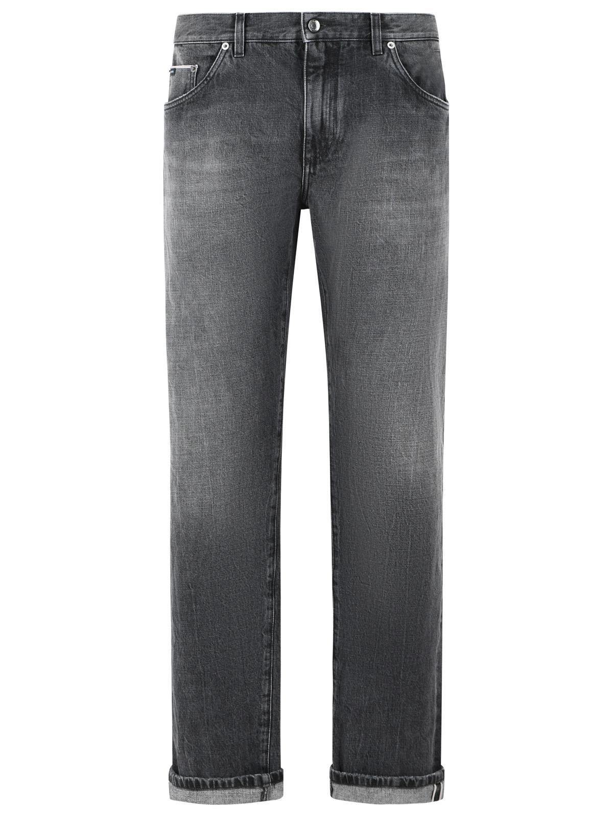 Dolce & Gabbana Black Denim Jeans Men