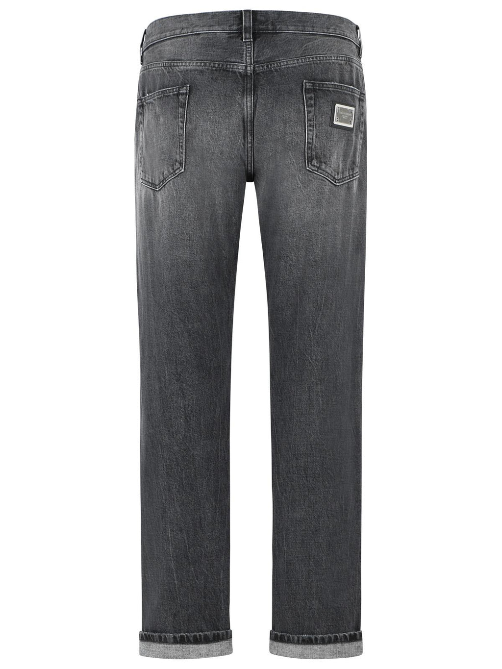 Dolce & Gabbana Black Denim Jeans Men