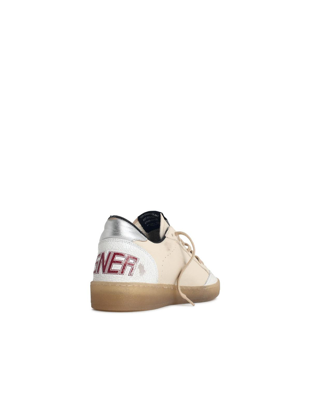Golden Goose 'Ball Star' Beige Leather Sneakers Men