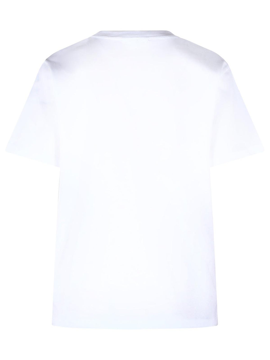 Ganni 'Cherry' White Cotton T-Shirt Women