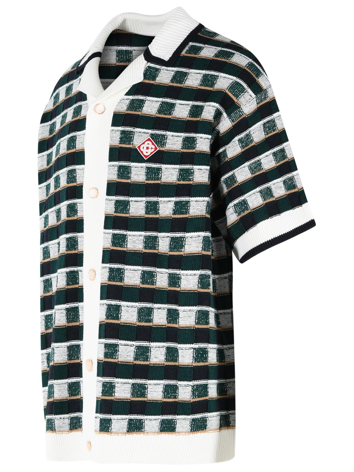 Casablanca 'Mosaic' Multicolor Cotton Shirt Men