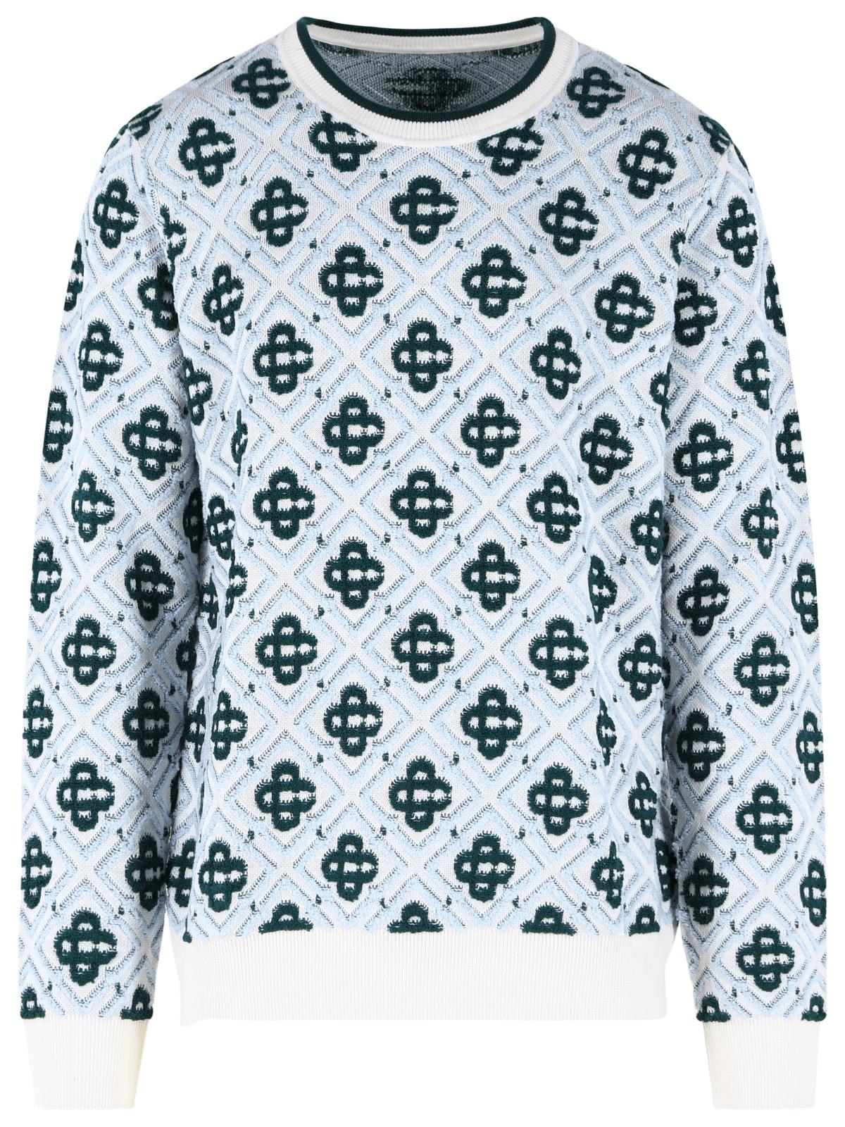 Casablanca 'Monogram' Multi Wool Sweater Men