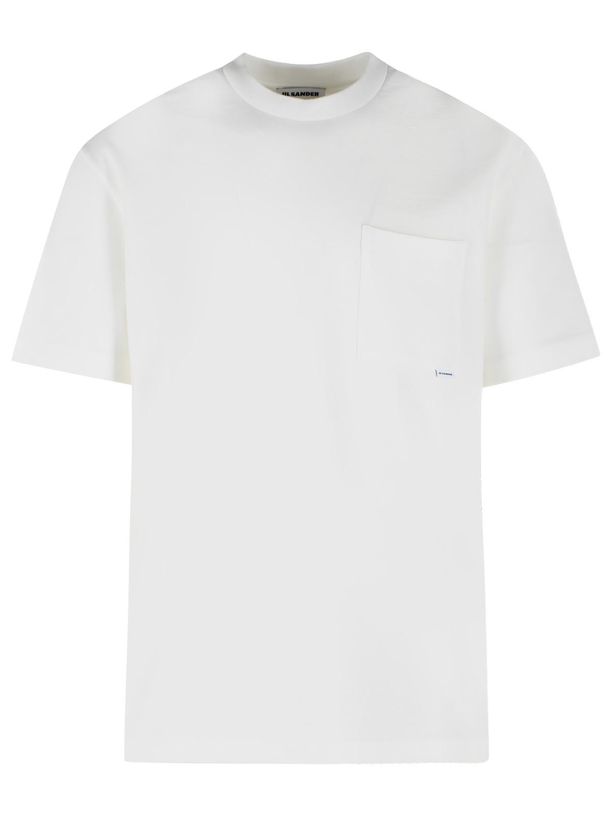 Jil Sander Black Cotton T-Shirt Men