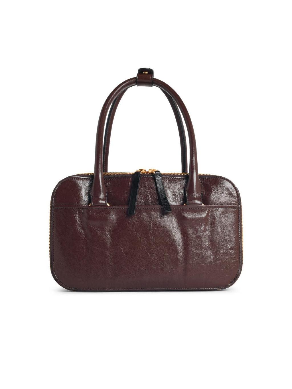 Marni 'Boxyne' 'Sudan' Small Brown Leather Bag Women