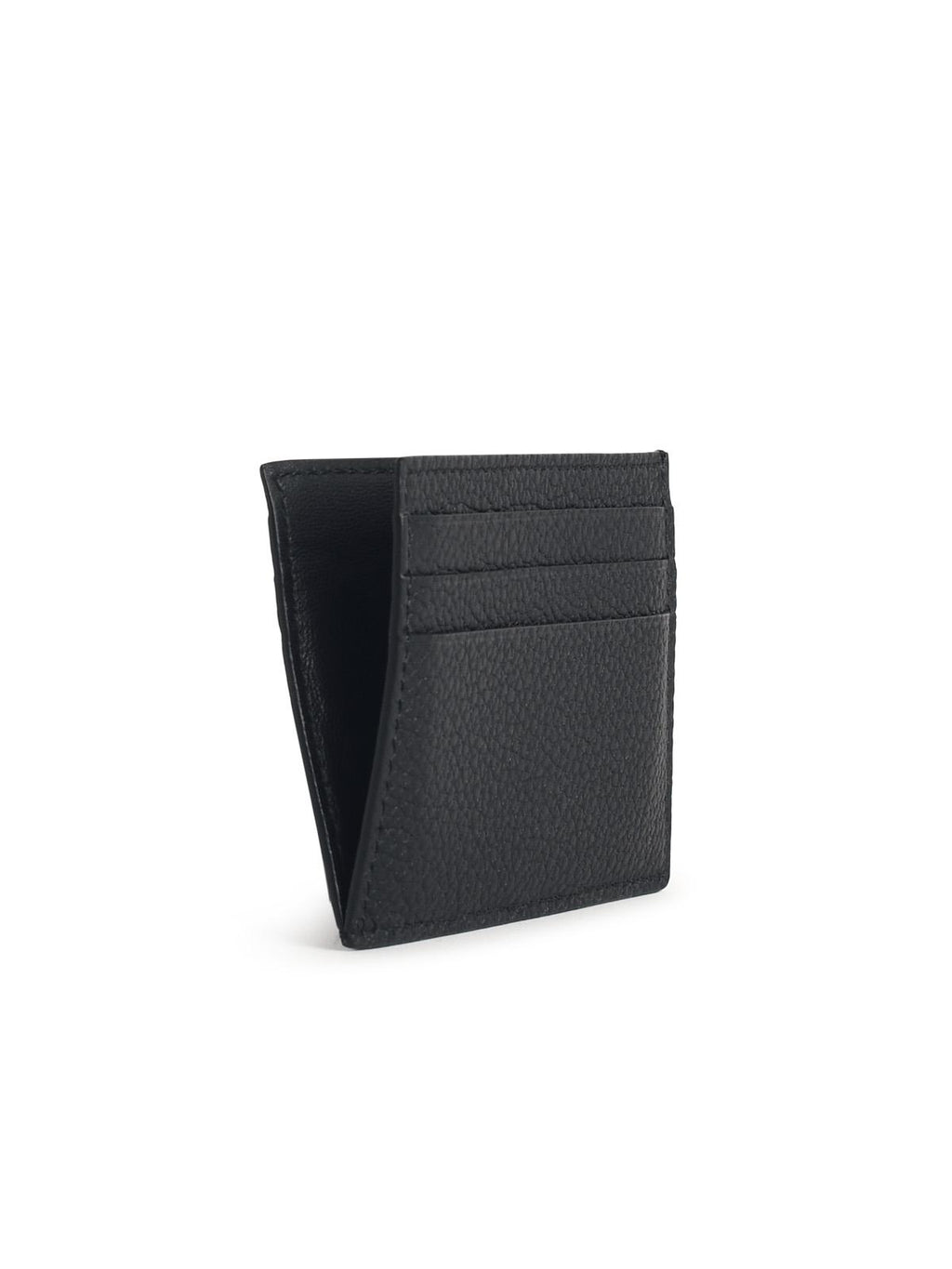 Tom Ford Black Leather Cardholder Men