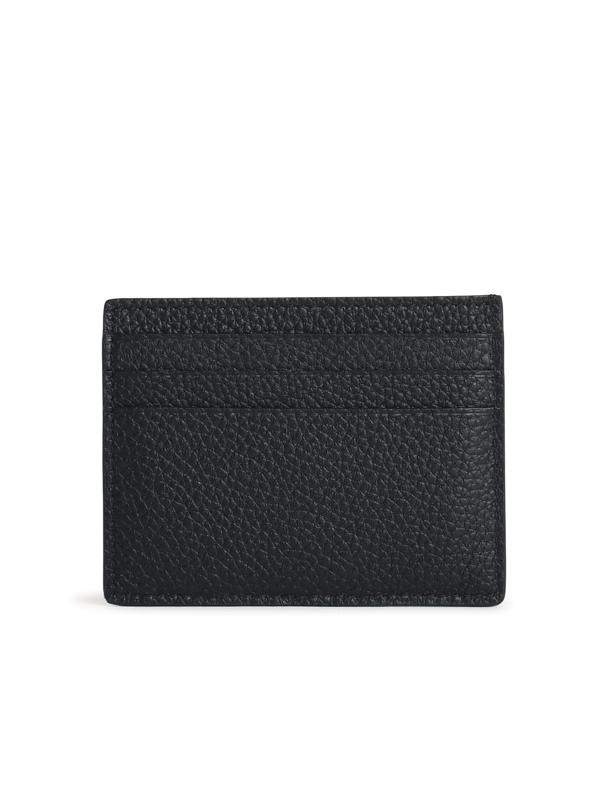 Tom Ford Black Leather Cardholder Men