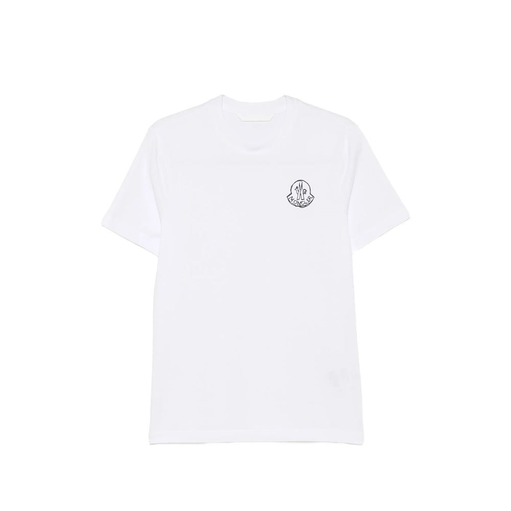 Moncler White Polo Shirts - T-Shirts Men