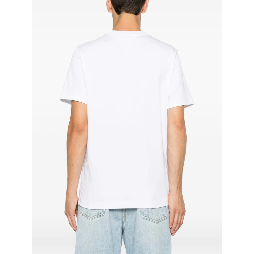 Moncler White Polo Shirts - T-Shirts Men
