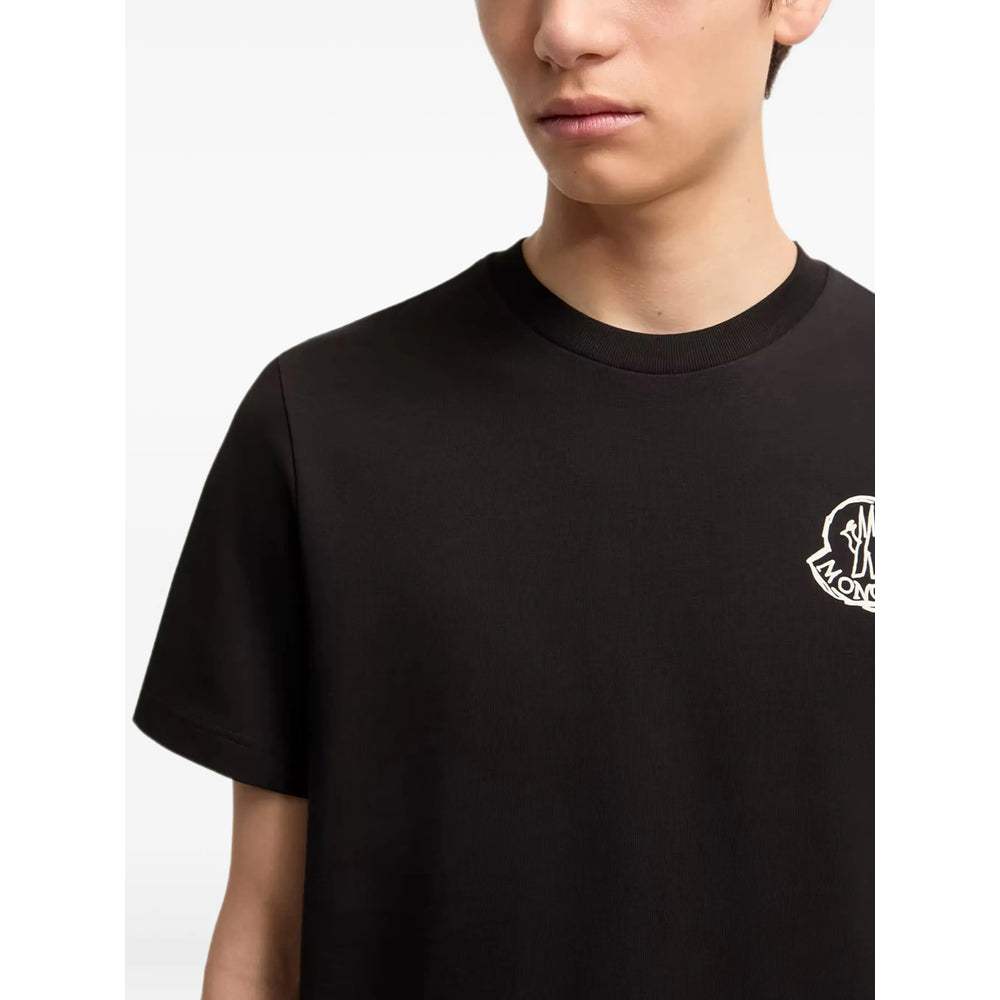 Moncler Black Polo Shirts - T-Shirts Men