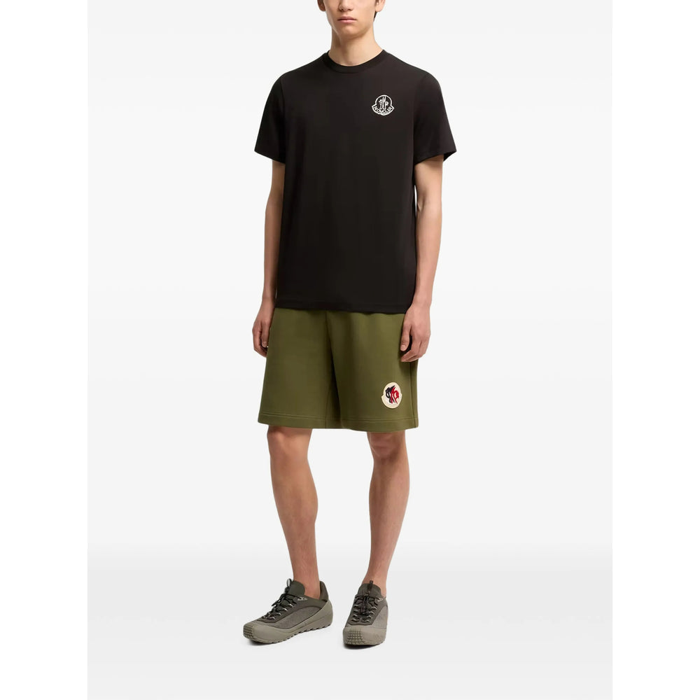 Moncler Black Polo Shirts - T-Shirts Men
