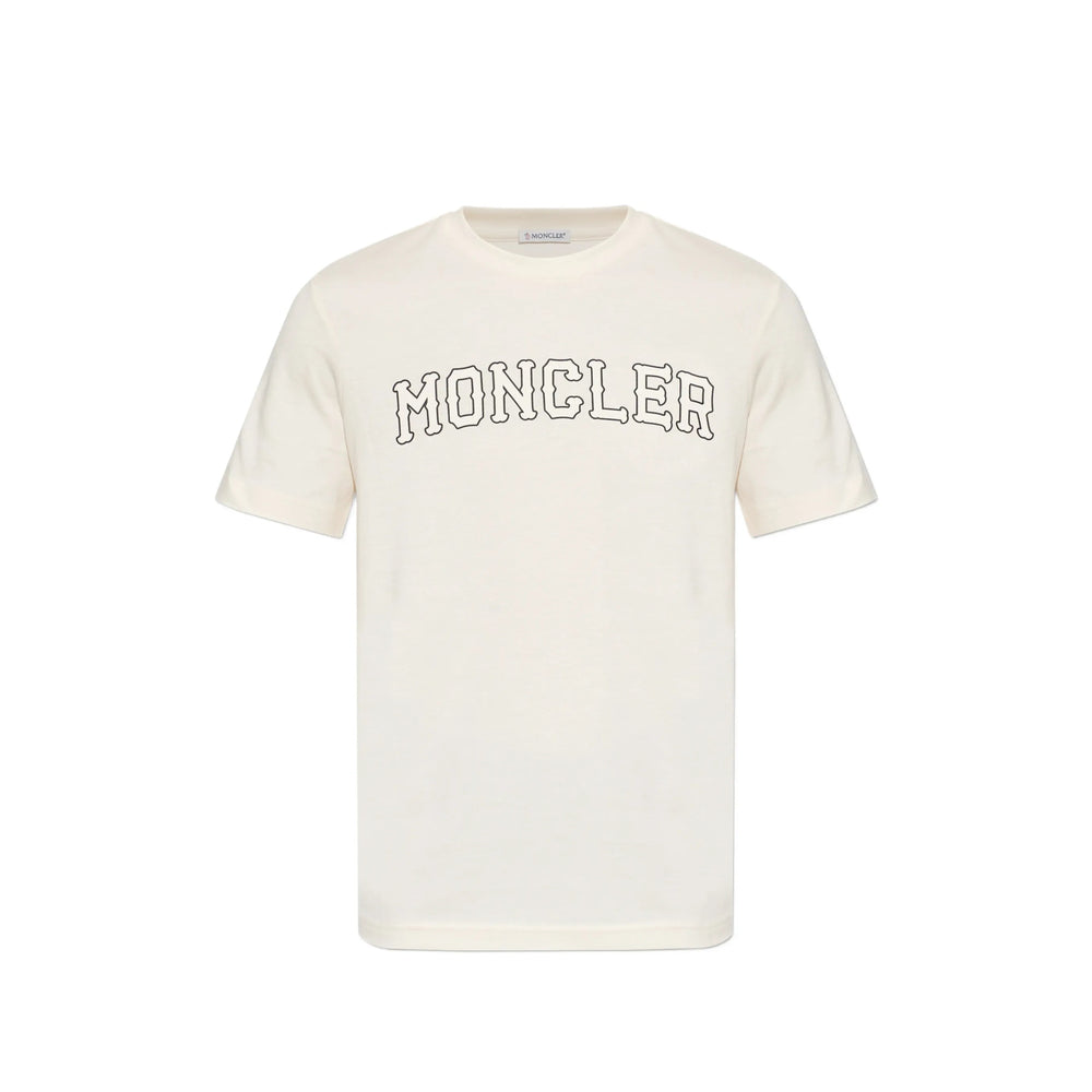Moncler White T-Shirts & Vests - T-Shirts Men